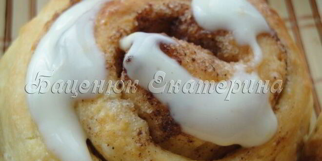 Рецепт нежнейших булочек-улиток