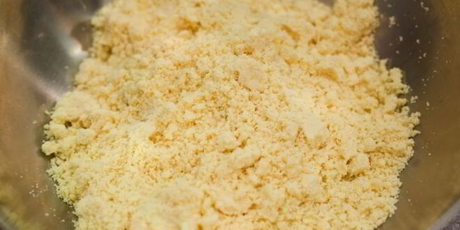 Рецепт песочной королевской ватрушки