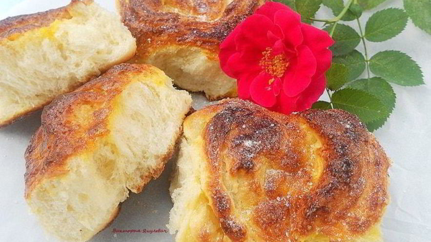 Рецепт плюшек, их формовка