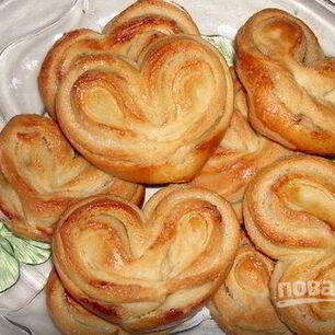 Рецепт Плюшек с сахаром