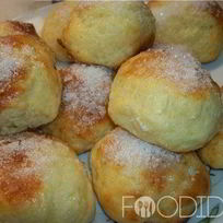 Рецепт Пышных булочек из творога в духовке