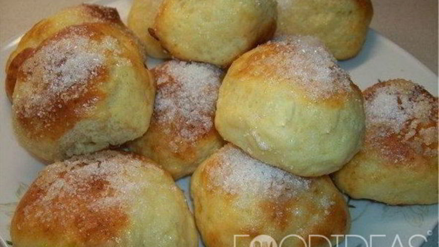 Рецепт пышных булочек из творога в духовке