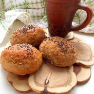 Рецепт Ржаных булочек на йогурте