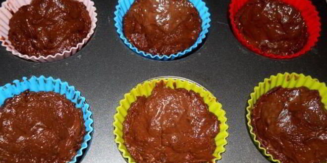 Рецепт шоколадных капкейков-ватрушек