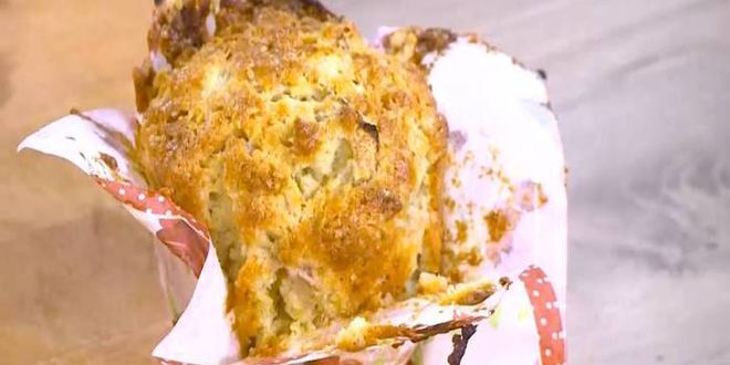 Рецепт сливочных булочек с ревенем