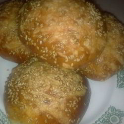 Рецепт Сырных булочек с кунжутом