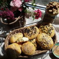 Творожные булочки к завтраку