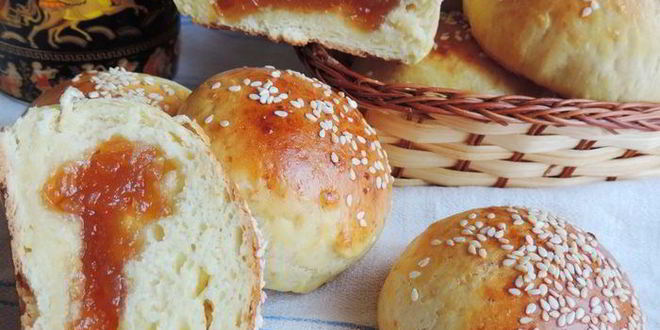 Рецепт творожных булочек