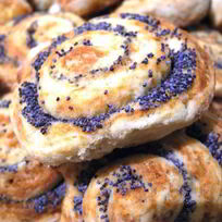 Творожные плюшки с маком и хрустящие печенья