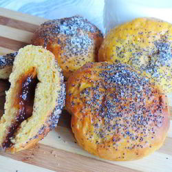 Рецепт Тыквенно-творожных булочки