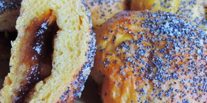 Рецепт тыквенно-творожных булочки