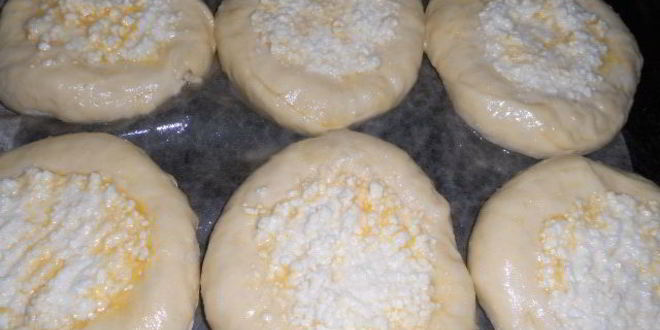 Рецепт ватрушек с творогом