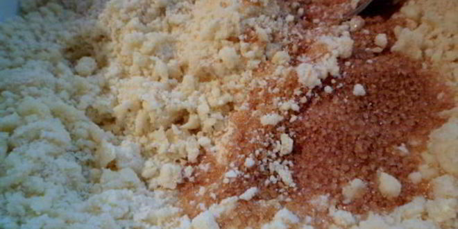 Рецепт ватрушек со штрейзелем