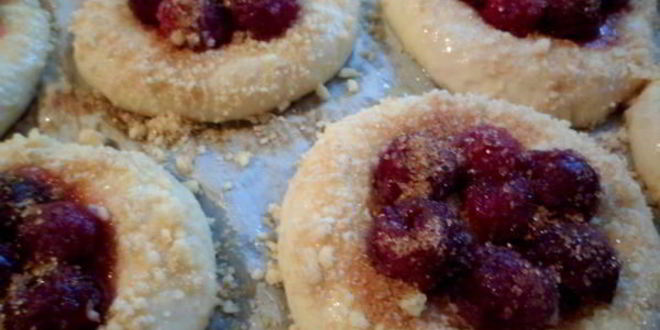 Рецепт ватрушек со штрейзелем