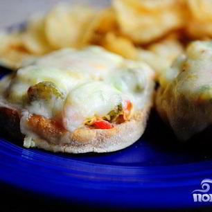 Рецепт Запеченных булочек с тунцом и сыром