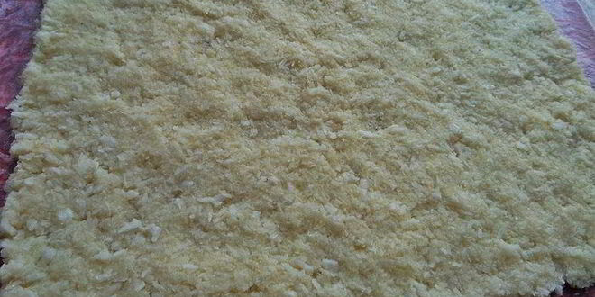 Рецепт быстрого кокосово-шоколадный рулет