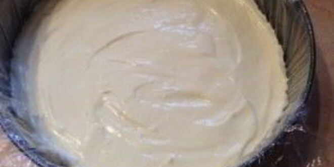 Рецепт быстрого лимонного чизкейка