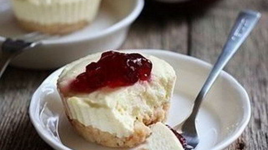 Рецепт быстрого мини-чизкейка в микроволновке