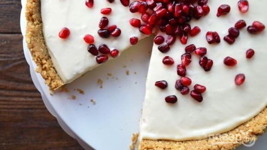 Рецепт чизкейка без выпечки с сыром