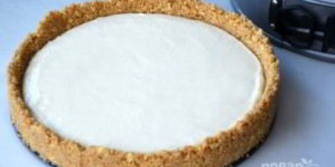 Рецепт чизкейка без выпечки с сыром