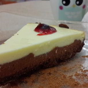 Рецепт Чизкейка черно-белый