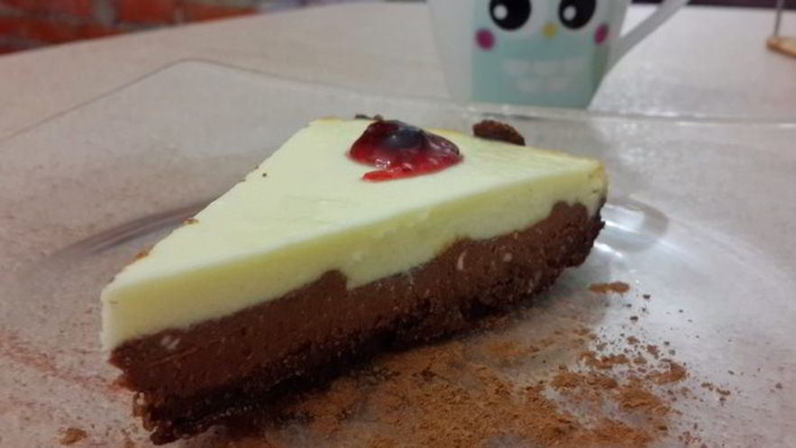 Рецепт чизкейка черно-белый