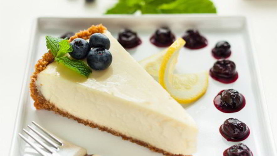 Рецепт чизкейка с черникой