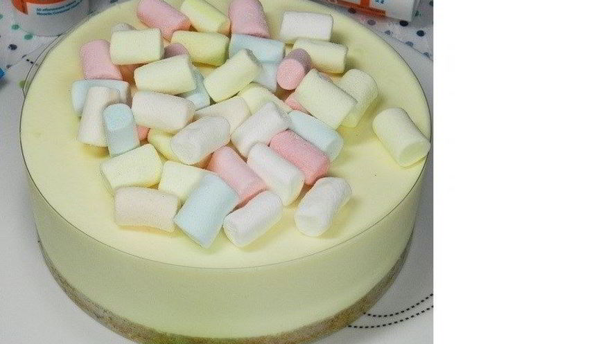 Рецепт чизкейка с маршмэллоу