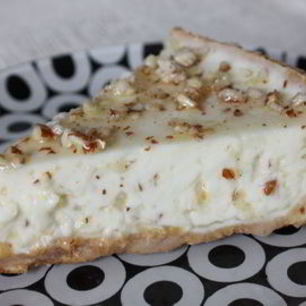 Рецепт Чизкейка с миндальным пралине