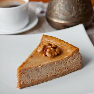 Рецепт Чизкейка с пралине из грецких орехов