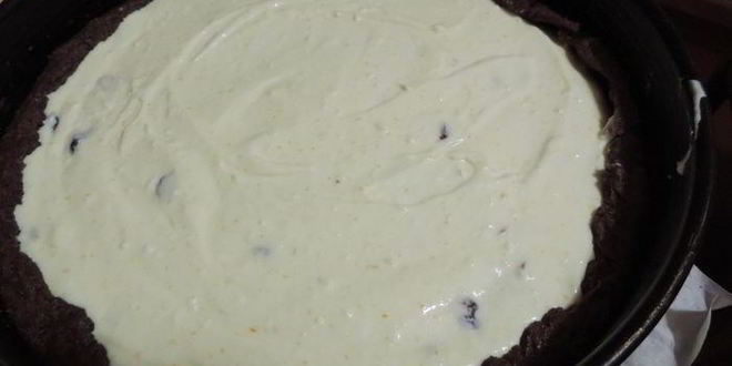 Рецепт чизкейка с пьяной клюквой