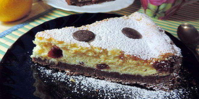 Рецепт чизкейка с пьяной клюквой