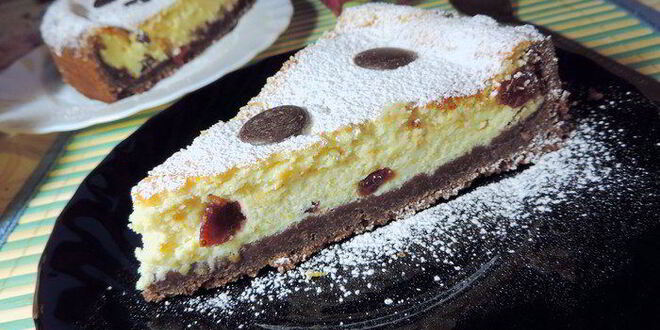 Рецепт чизкейка с пьяной клюквой