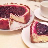 Рецепт Диетического чизкейка с топпингом