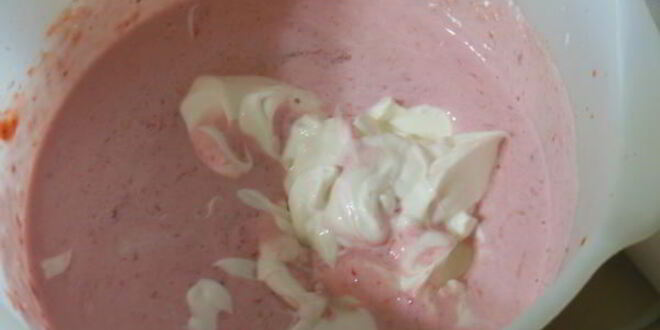 Рецепт клубничного чизкейка с маршмеллоу