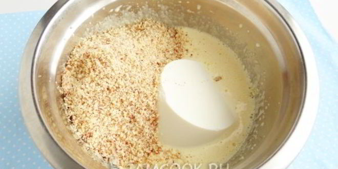 Рецепт миндального чизкейка с малиной