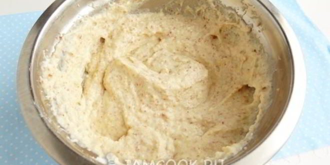 Рецепт миндального чизкейка с малиной