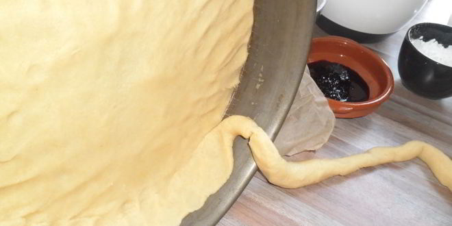 Рецепт полосатого чизкейка