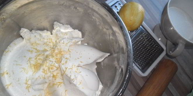 Рецепт полосатого чизкейка