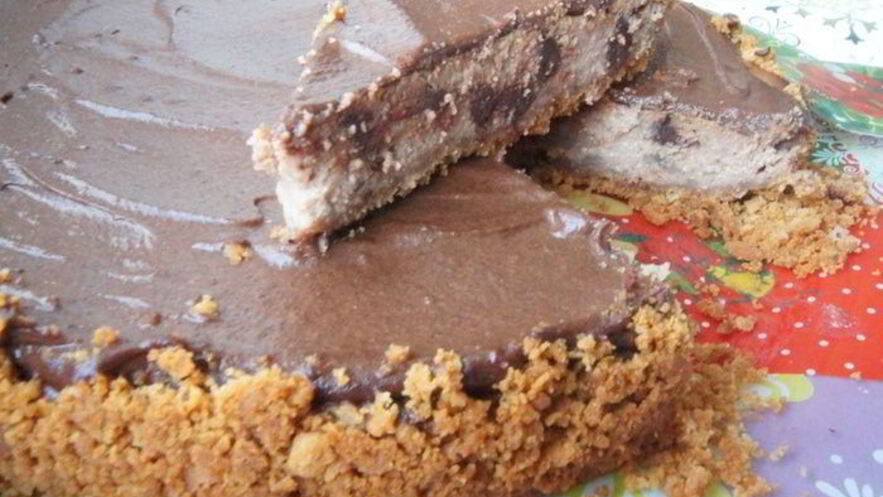 Рецепт шоколадного чизкейка новогоднего