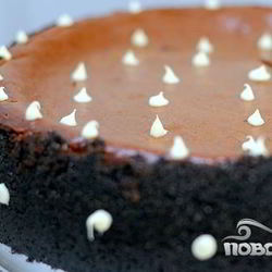 Рецепт Шоколадного чизкейка с карамелью