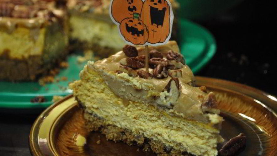 Рецепт тыквенно-пеканового чизкейк