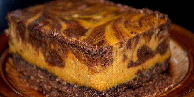 Рецепт тыквенно-шоколадного чизкейк