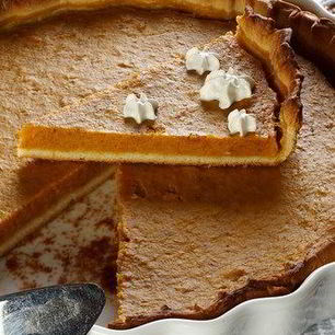 Рецепт Тыквенного чизкейка с корицей и апельсиновой цедрой