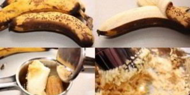 Рецепт банановых кексов с орехами