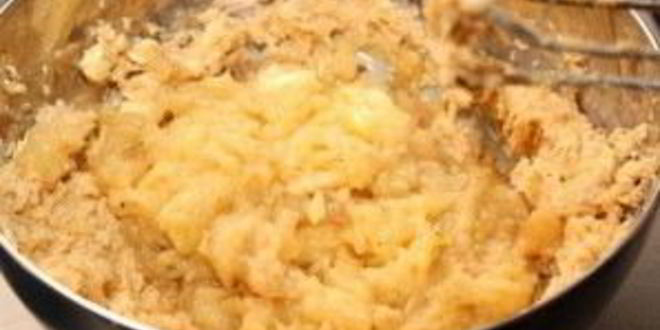 Рецепт банановых кексов с орехами