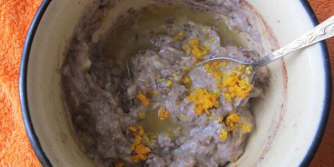 Рецепт чечевичных кексов с цитрусовыми чипсами