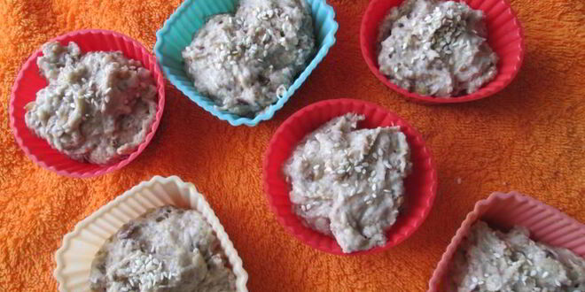 Рецепт чечевичных кексов с цитрусовыми чипсами