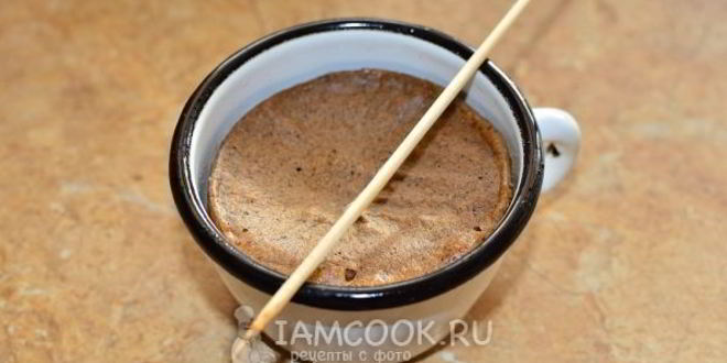 Рецепт диетического кекса в микроволновке