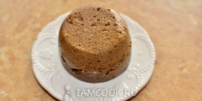Рецепт диетического кекса в микроволновке